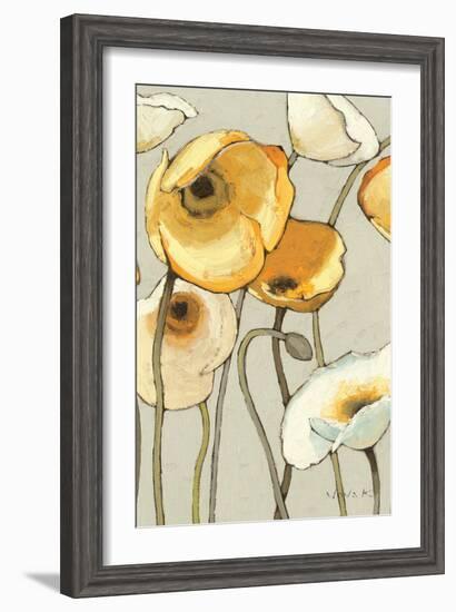 Jaune Gris II Crop-Shirley Novak-Framed Art Print