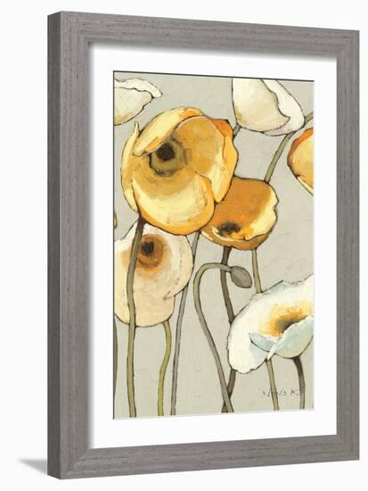 Jaune Gris II Crop-Shirley Novak-Framed Art Print