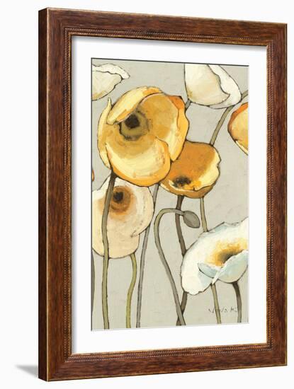 Jaune Gris II Crop-Shirley Novak-Framed Art Print