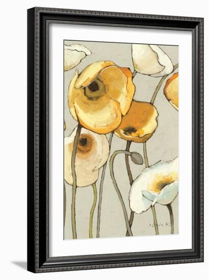 Jaune Gris II Crop-Shirley Novak-Framed Art Print