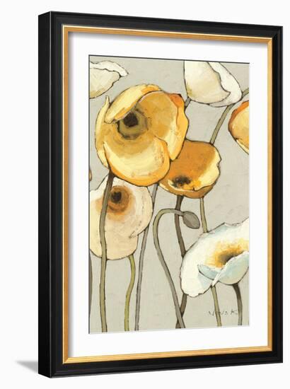 Jaune Gris II Crop-Shirley Novak-Framed Art Print