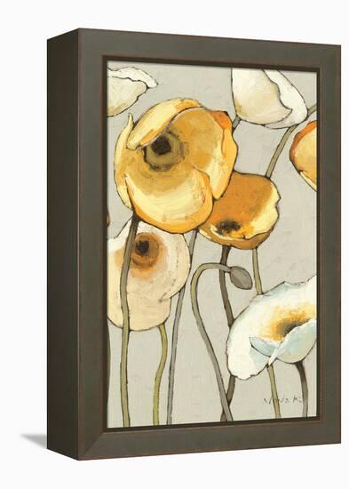 Jaune Gris II Crop-Shirley Novak-Framed Stretched Canvas