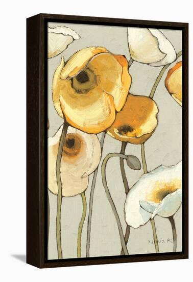 Jaune Gris II Crop-Shirley Novak-Framed Stretched Canvas