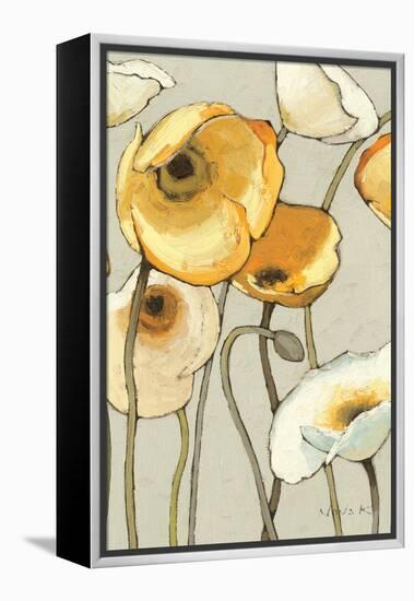 Jaune Gris II Crop-Shirley Novak-Framed Stretched Canvas