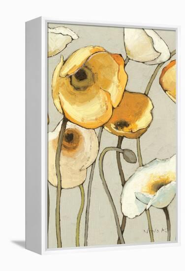 Jaune Gris II Crop-Shirley Novak-Framed Stretched Canvas