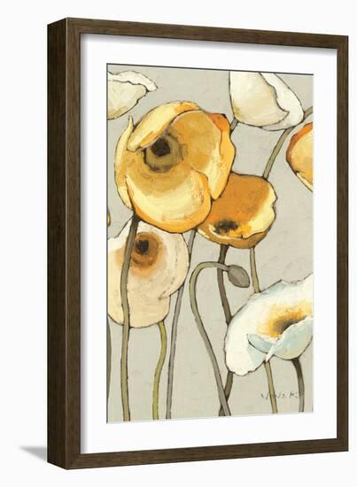 Jaune Gris II Crop-Shirley Novak-Framed Premium Giclee Print