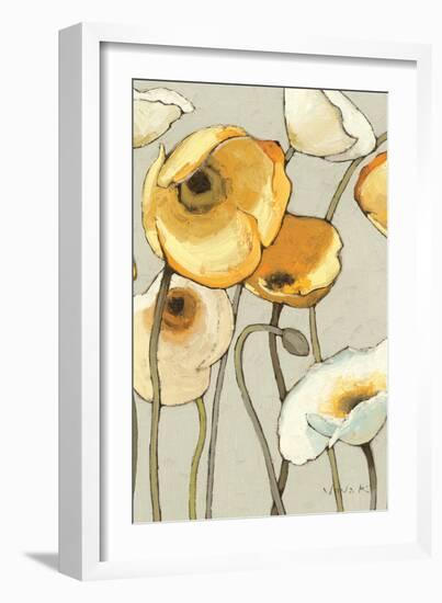 Jaune Gris II Crop-Shirley Novak-Framed Premium Giclee Print