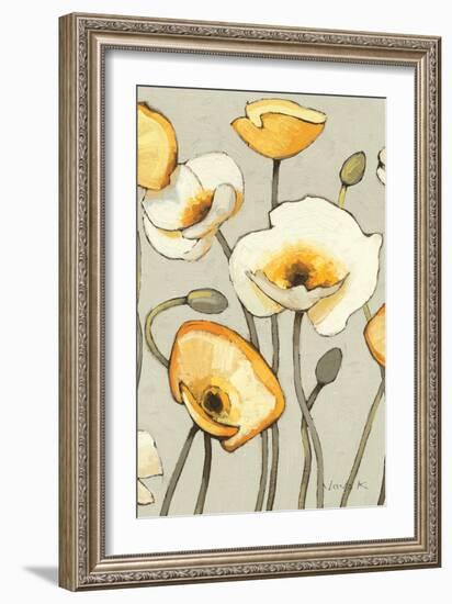 Jaune Gris III Crop-Shirley Novak-Framed Art Print