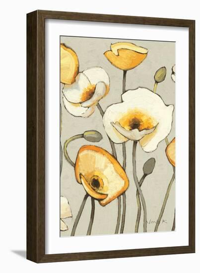 Jaune Gris III Crop-Shirley Novak-Framed Art Print