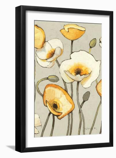 Jaune Gris III Crop-Shirley Novak-Framed Art Print