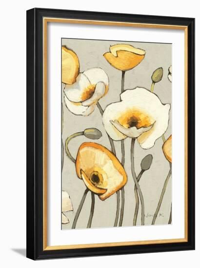 Jaune Gris III Crop-Shirley Novak-Framed Art Print