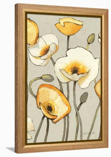 Jaune Gris III Crop-Shirley Novak-Framed Stretched Canvas