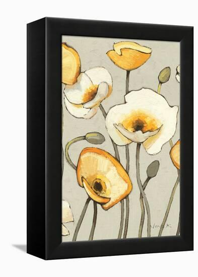 Jaune Gris III Crop-Shirley Novak-Framed Stretched Canvas