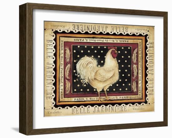 Jaunty Plumerie I-Kimberly Poloson-Framed Art Print