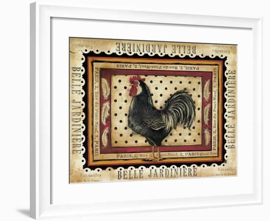 Jaunty Plumerie II-Kimberly Poloson-Framed Art Print