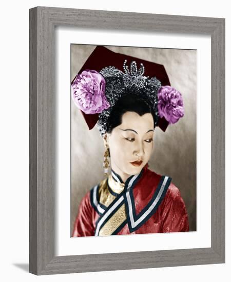 JAVA HEAD, Anna May Wong, 1934-null-Framed Photo