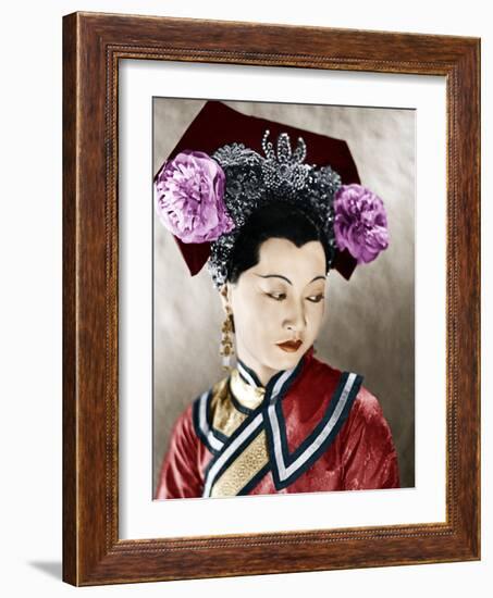 JAVA HEAD, Anna May Wong, 1934-null-Framed Photo