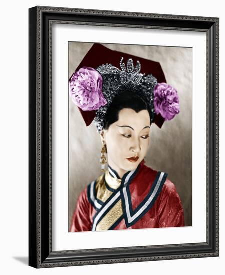 JAVA HEAD, Anna May Wong, 1934-null-Framed Photo