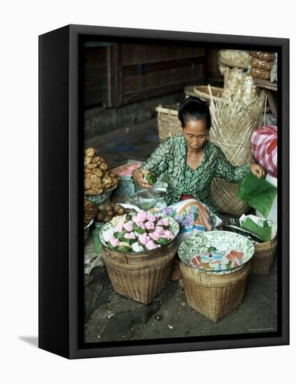 Javanese Woman, Jogjakarta, Java, Indonesia, Southeast Asia-Sybil Sassoon-Framed Premier Image Canvas