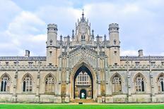 View of St John's College, University of Cambridge in Cambridge, England, Uk.-Javen-Photographic Print