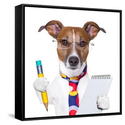 Secretary Dog' Photographic Print Javier Brosch - Main Image