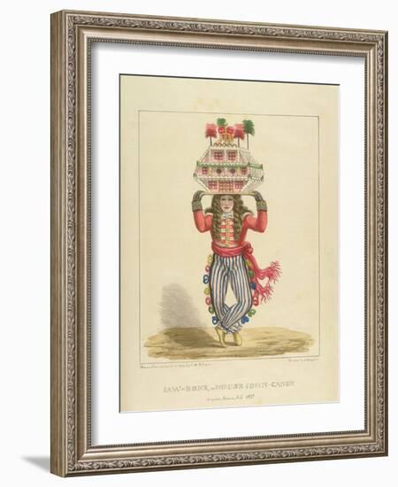 Jaw-Bone, or House John-Canoe, Plate 3 from 'Sketches of Character...', 1838-Isaac Mendes Belisario-Framed Giclee Print