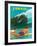 Jaws - Maui, Hawaii - Big Wave Surfing-Chas Allen-Framed Giclee Print