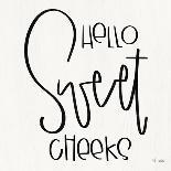 Hello Sweet Cheeks-Jaxn Blvd.-Framed Art Print