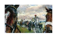 After The Bell-Newcastle Races-Jay Boyd Kirkman-Premium Giclee Print