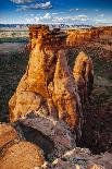 Sunset Over The Rock Formations In Colorado National Monument Near Grand Junction, Colorado-Jay Goodrich-Photographic Print