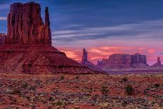 Utah, Monument Valley Navajo Tribal Park. Eroded Formations-Jay O'brien-Photographic Print