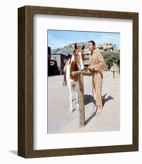 Jay Silverheels - The Lone Ranger-null-Framed Photo