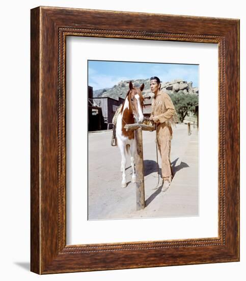 Jay Silverheels - The Lone Ranger-null-Framed Photo