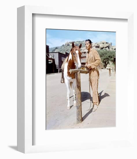 Jay Silverheels - The Lone Ranger-null-Framed Photo