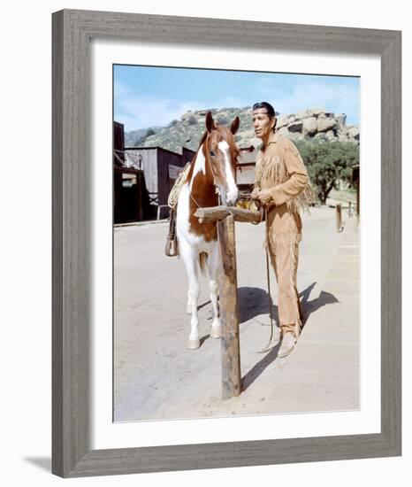 Jay Silverheels - The Lone Ranger-null-Framed Photo