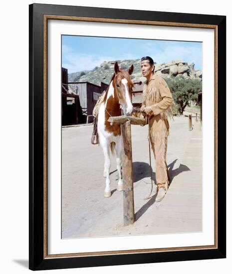 Jay Silverheels - The Lone Ranger-null-Framed Photo