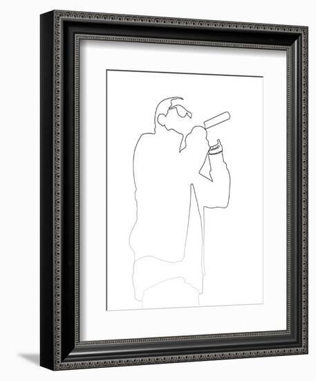 Jay-Z-Logan Huxley-Framed Art Print