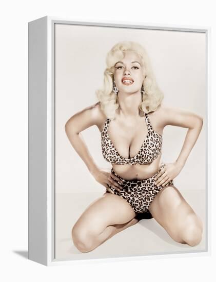 Jayne Mansfield, ca. late 1950s-null-Framed Stretched Canvas