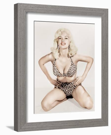 Jayne Mansfield, ca. late 1950s-null-Framed Photo