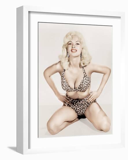 Jayne Mansfield, ca. late 1950s-null-Framed Photo