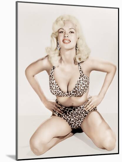 Jayne Mansfield, ca. late 1950s-null-Mounted Photo