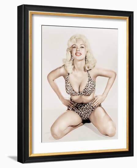 Jayne Mansfield, ca. late 1950s-null-Framed Photo
