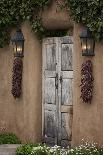 New Mexico, Santa Fe. Weathered Door to Home-Jaynes Gallery-Photographic Print