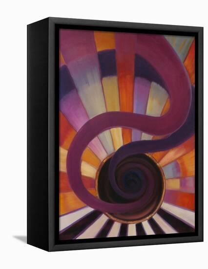 Jazz 2 2012 Abstract, Music-Lee Campbell-Framed Premier Image Canvas