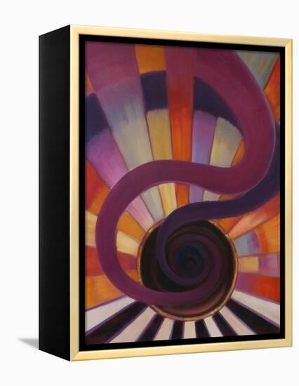 Jazz 2 2012 Abstract, Music-Lee Campbell-Framed Premier Image Canvas