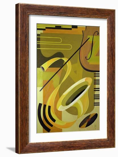 Jazz, 2004-Carolyn Hubbard-Ford-Framed Giclee Print