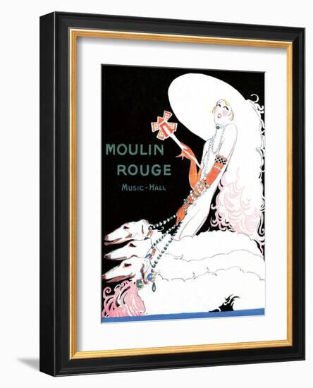 Jazz Age Paris, Moulin Rouge-null-Framed Art Print