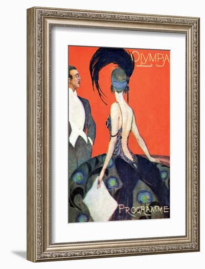 Jazz Age Paris, Olympia-null-Framed Art Print