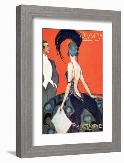 Jazz Age Paris, Olympia-null-Framed Art Print