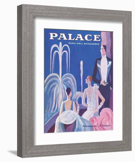 Jazz Age Paris, Palace-null-Framed Art Print